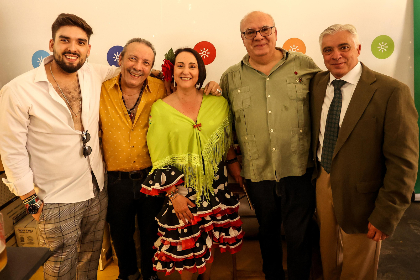 Imágenes de la caseta de Canal Sur en la Feria de Jerez