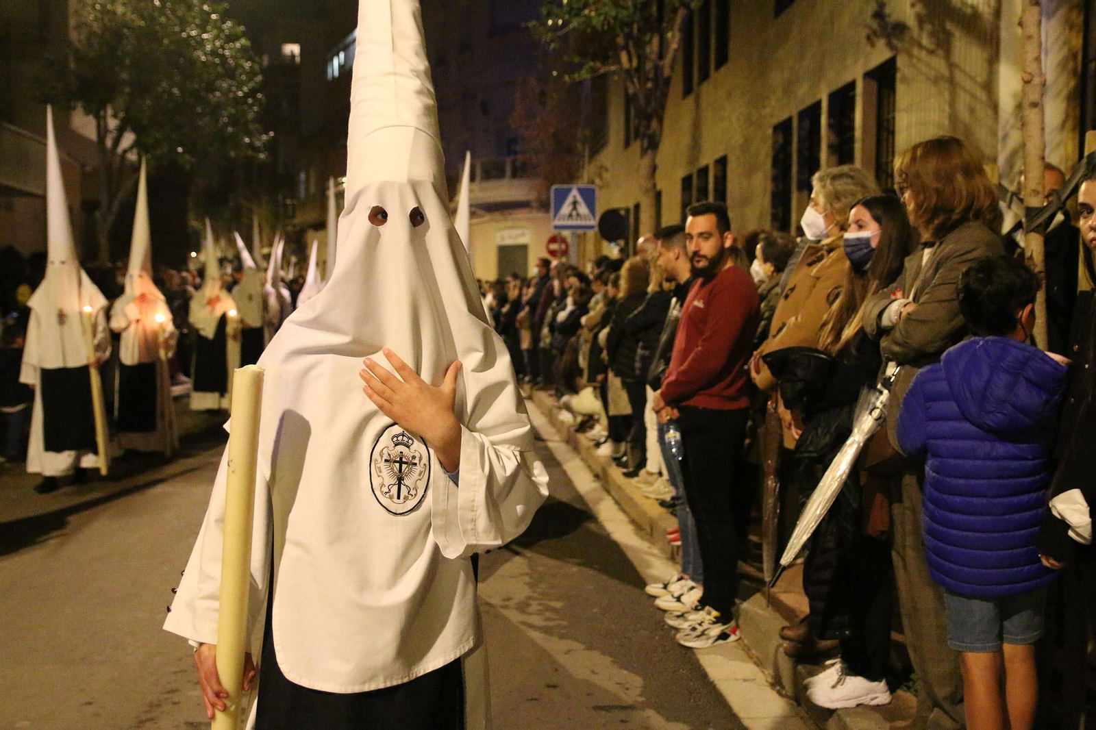 La procesión del Silencio de Almería, en imágenes