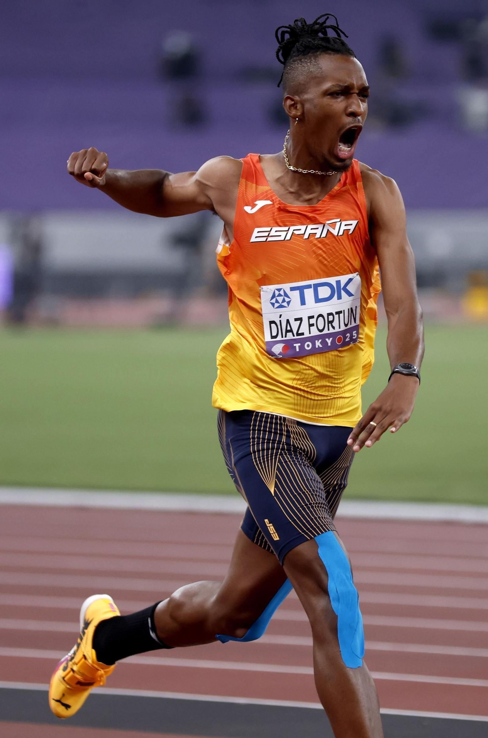 Las fotos de la lesión de Jordan Díaz y del resto de la jornada del Mundial de atletismo