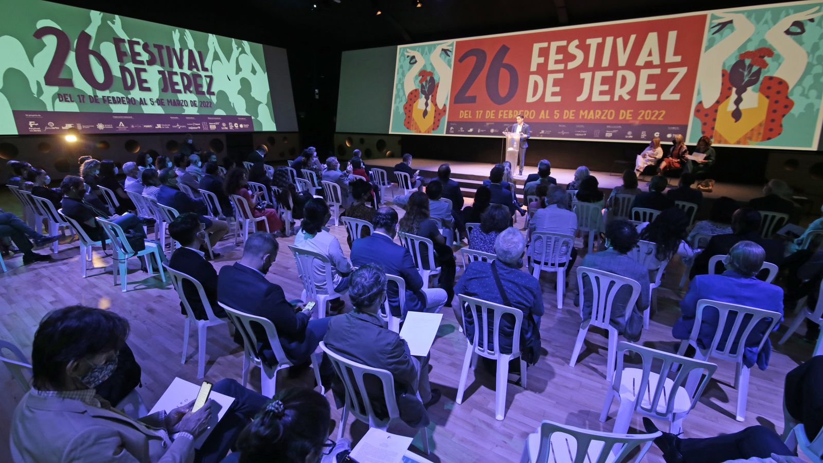 Imágenes de la presentación del Festival de Jerez 2022