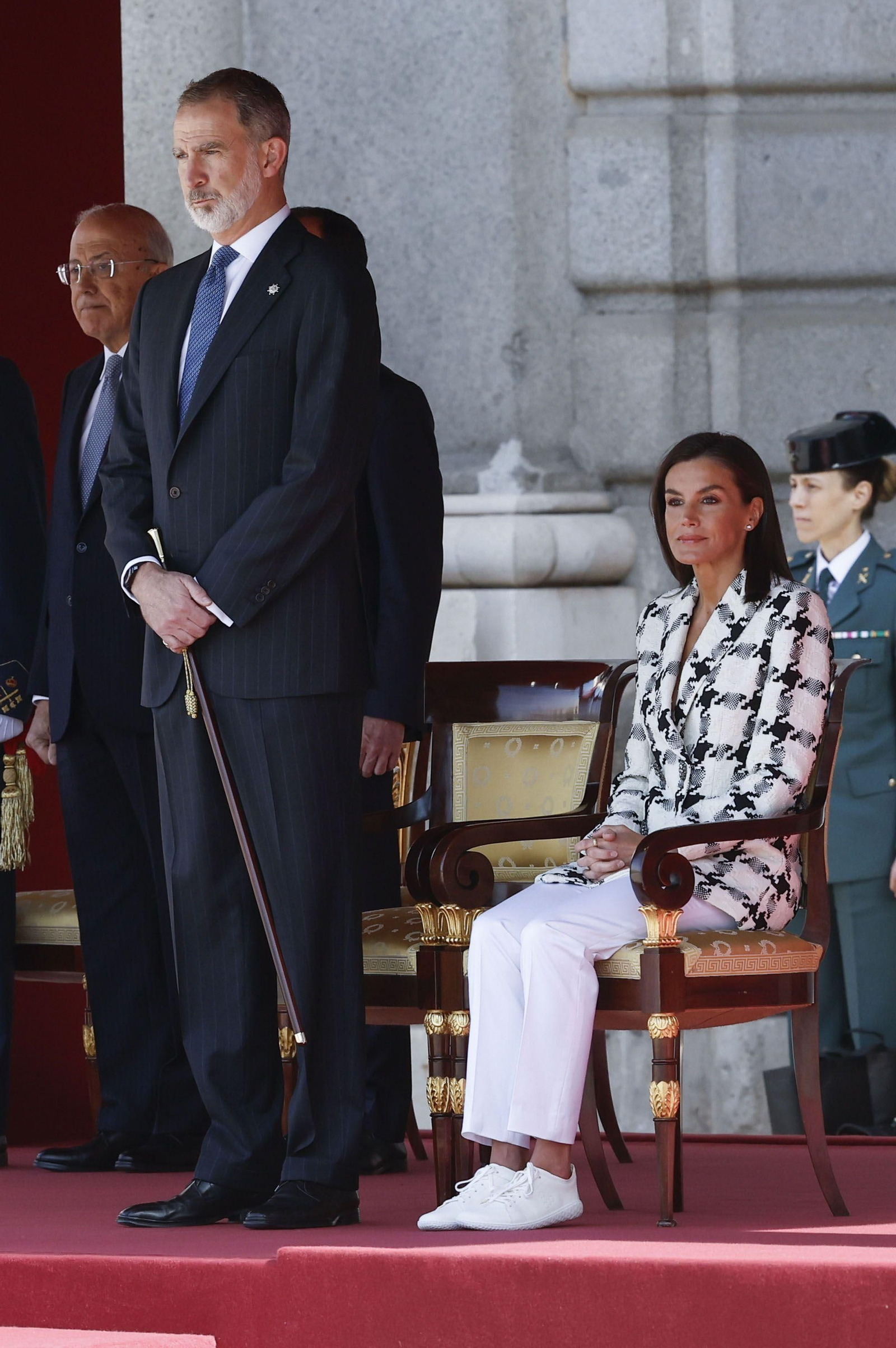 Los Reyes presiden los actos del bicentenario de la Policía Nacional