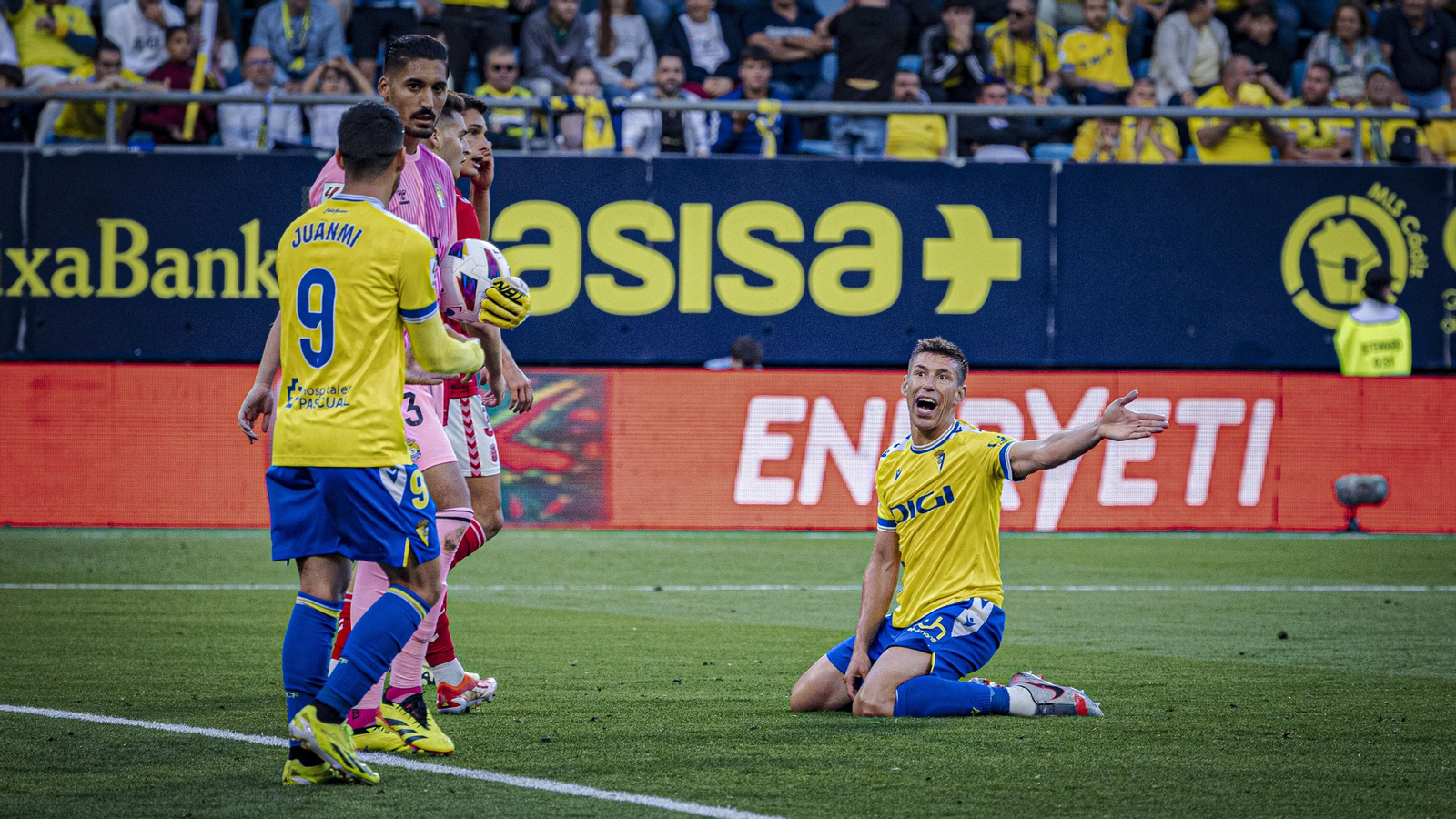Partido del Cádiz CF contra la UD Las Palmas
