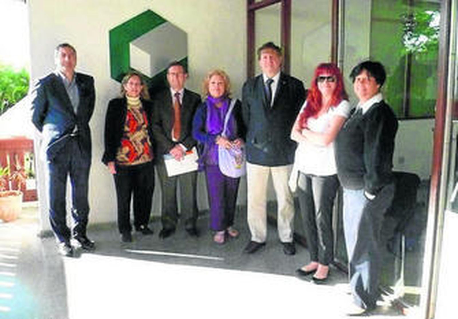 Imagen de los miebros de la UCA en su visita a Cuba.