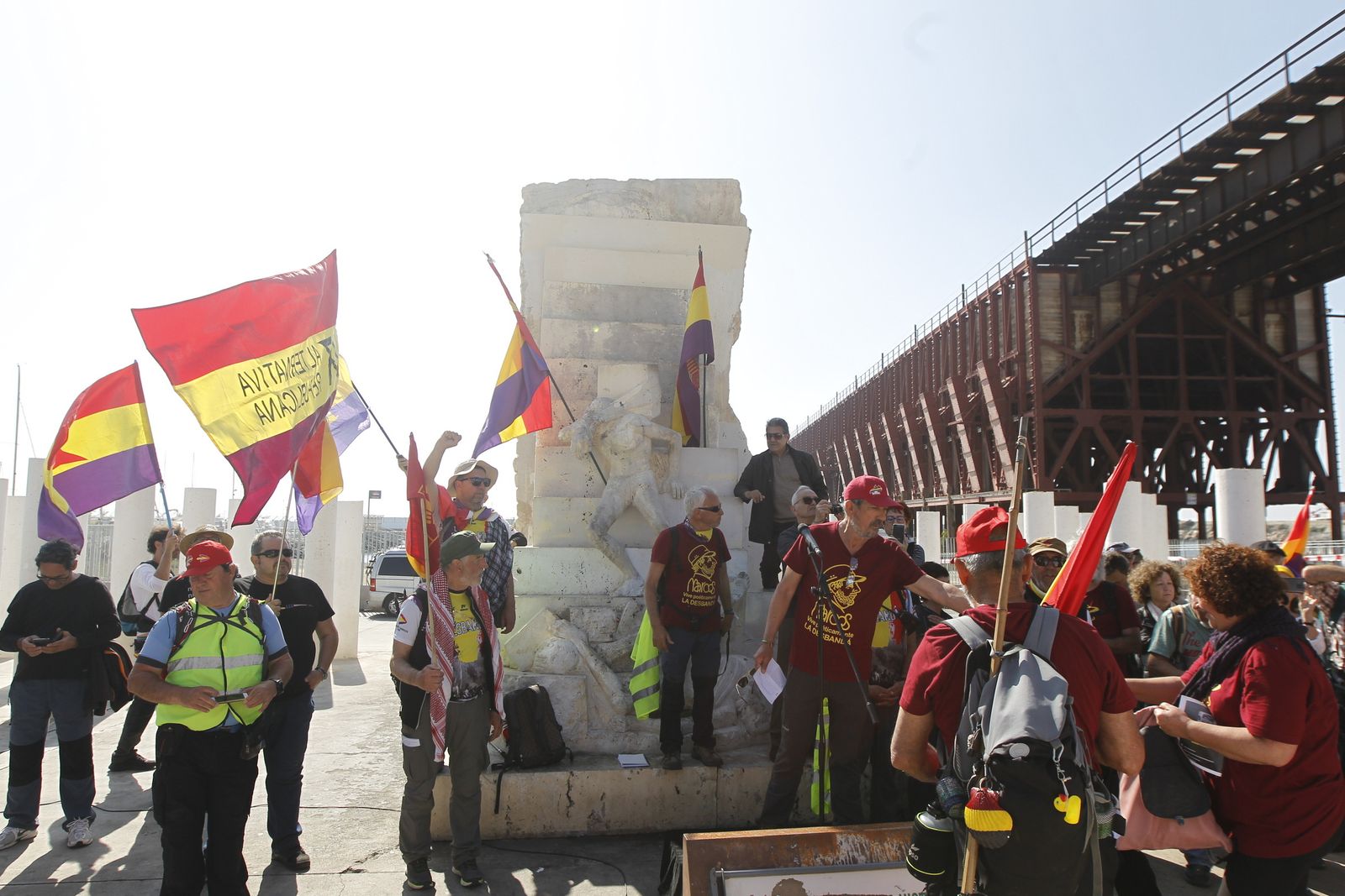La carretera de de 'La desbandá', de Málaga a Almería, lugar de Memoria Democrática