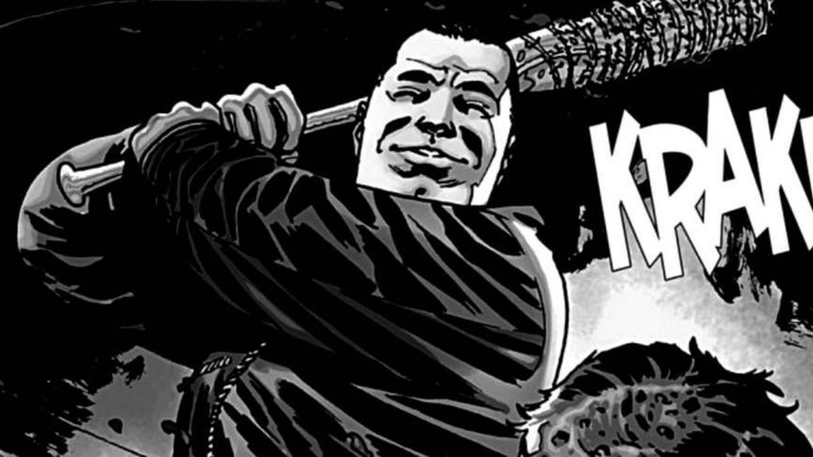 Negan, en uno de los momentos más truculentos de la saga.