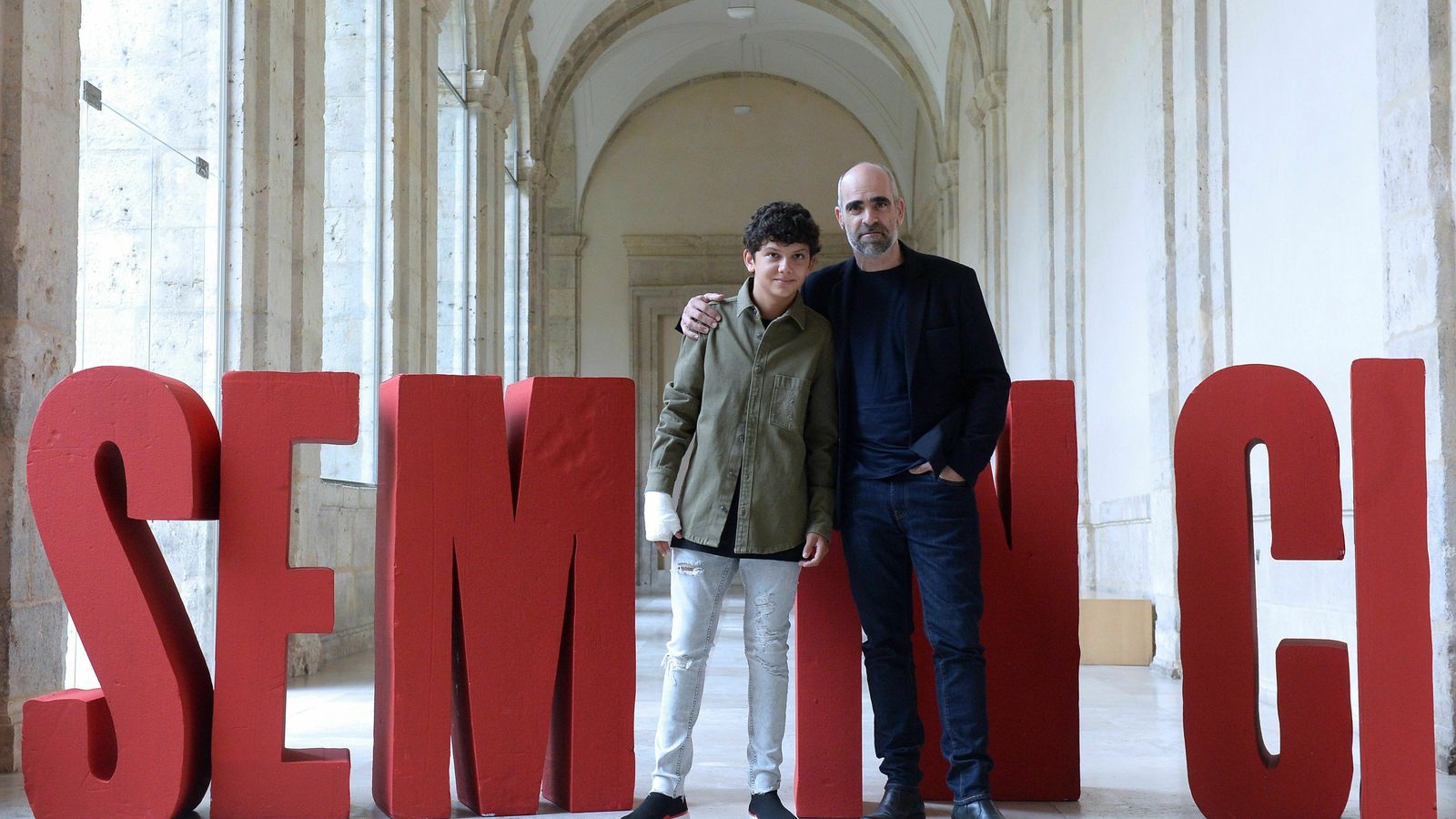 Jaime López y Luis Tosar, protagonistas de 'Intemperie'.
