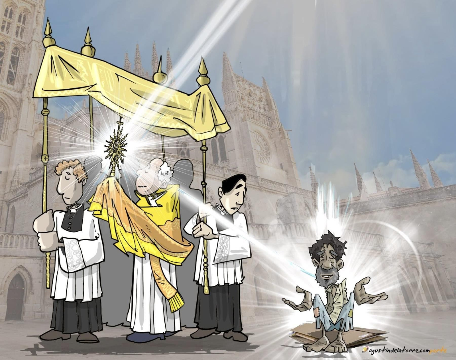 Las cuchipandas de la Iglesia