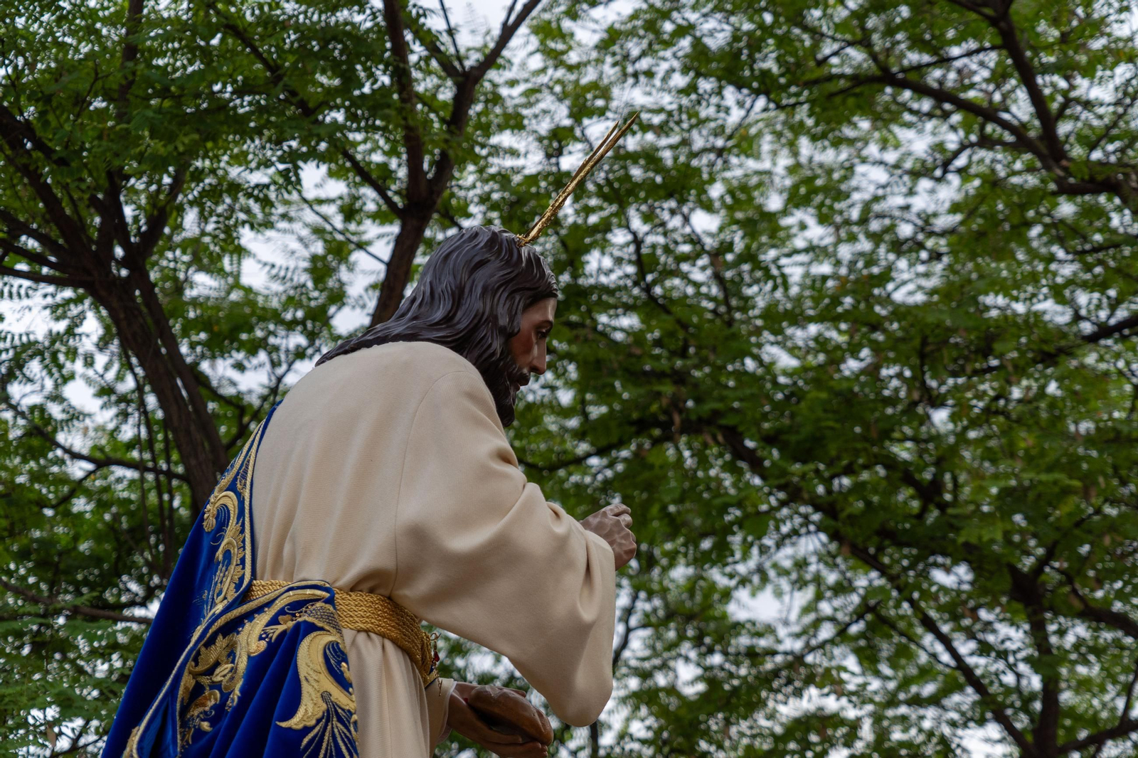 Imágenes del traslado del Cristo del Amor a la Concepción