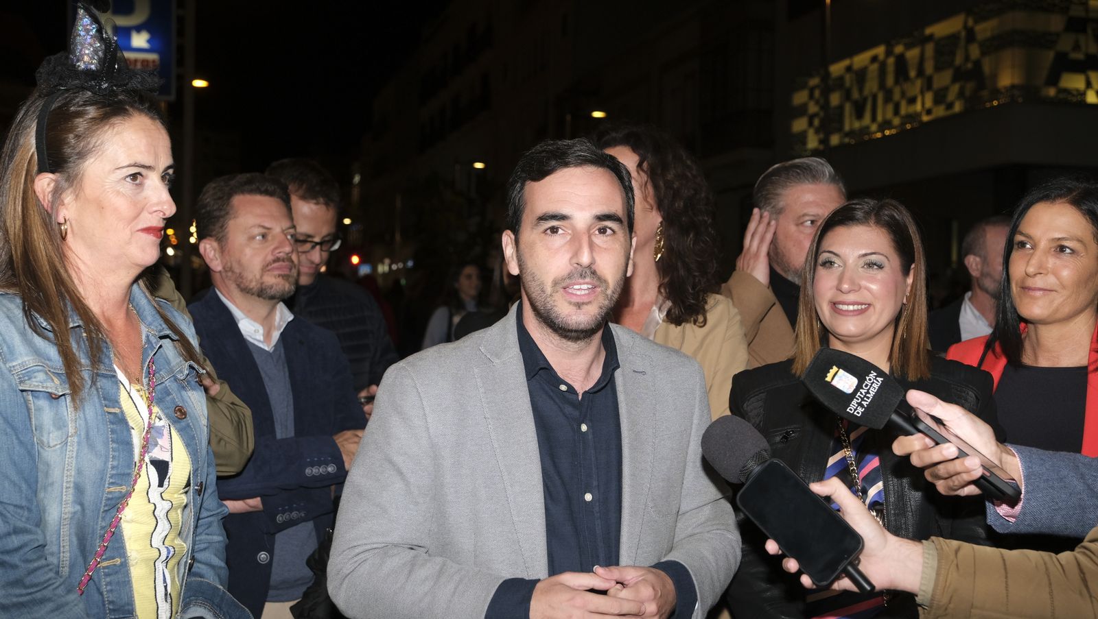 Imágenes de la Noche en Negro de Almería