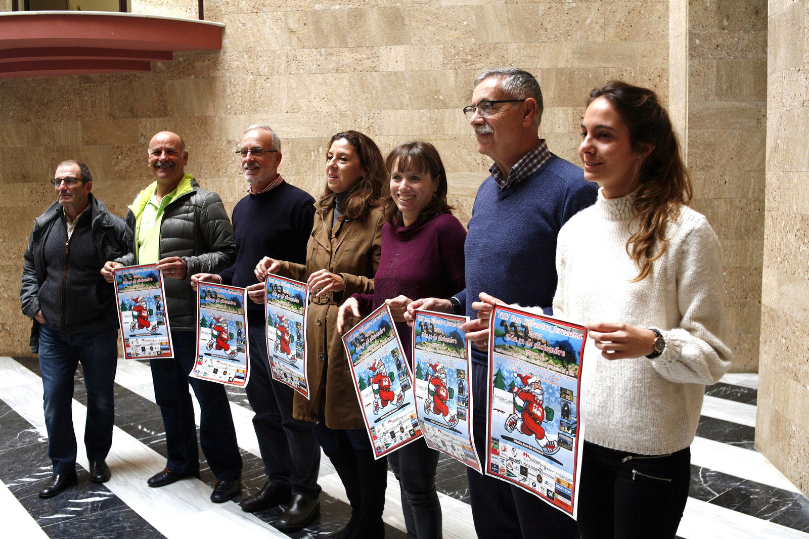 Organizadores y patrocinadores, en la presentación llevada a cabo hace unos días.