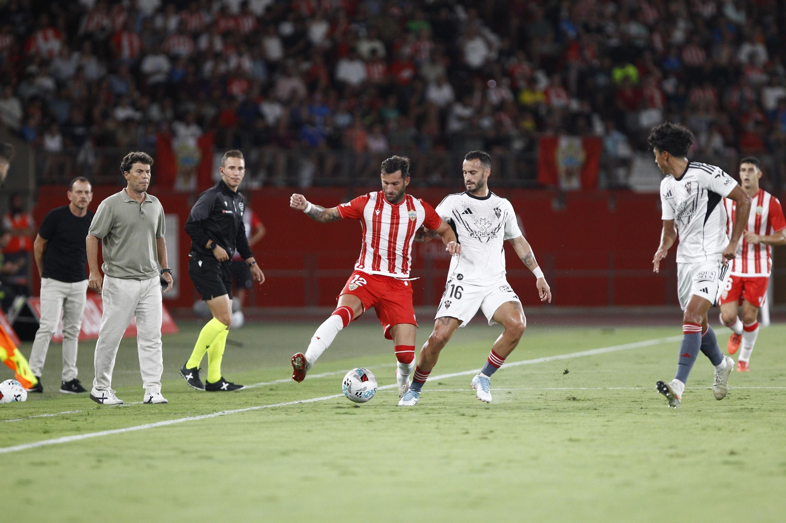 U.D. Almería-Albacete Balompié, en imágenes