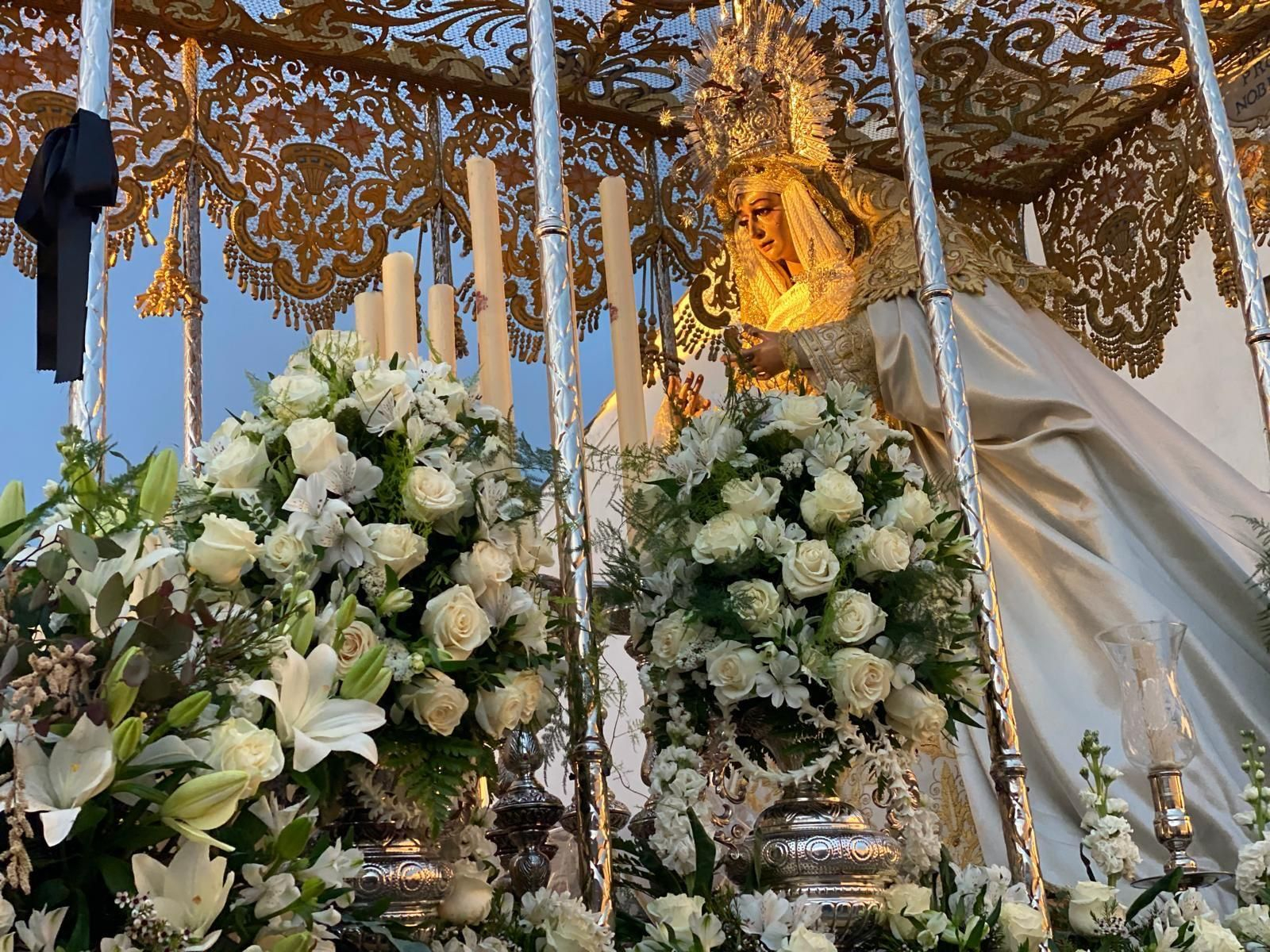 La procesión de la Hermandad de la Sentencia y Paz