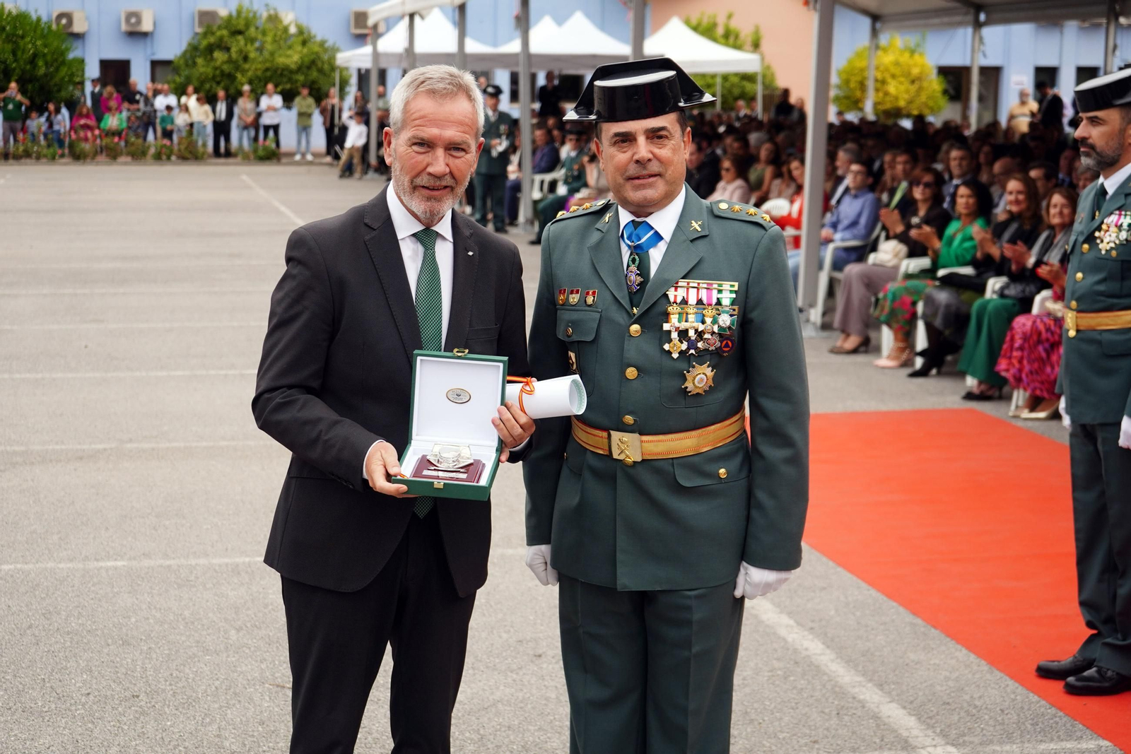 Así fueron los actos en honor a la patrona de la Guardia Civil en Granada