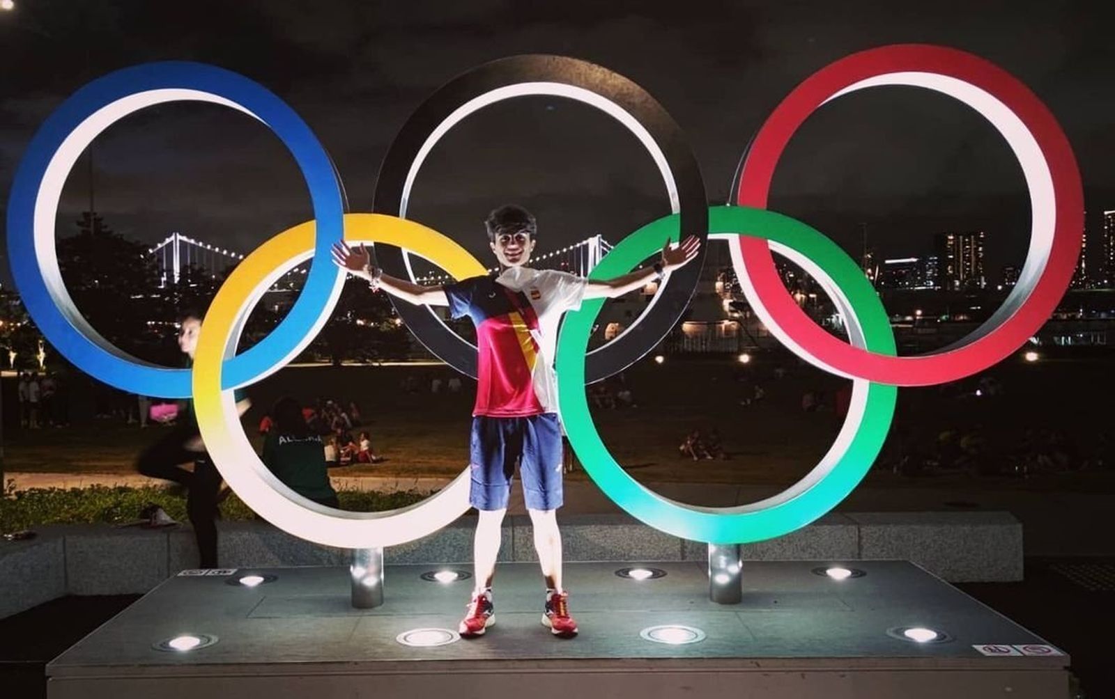 María Pérez, a su llegada a tierras japonesas