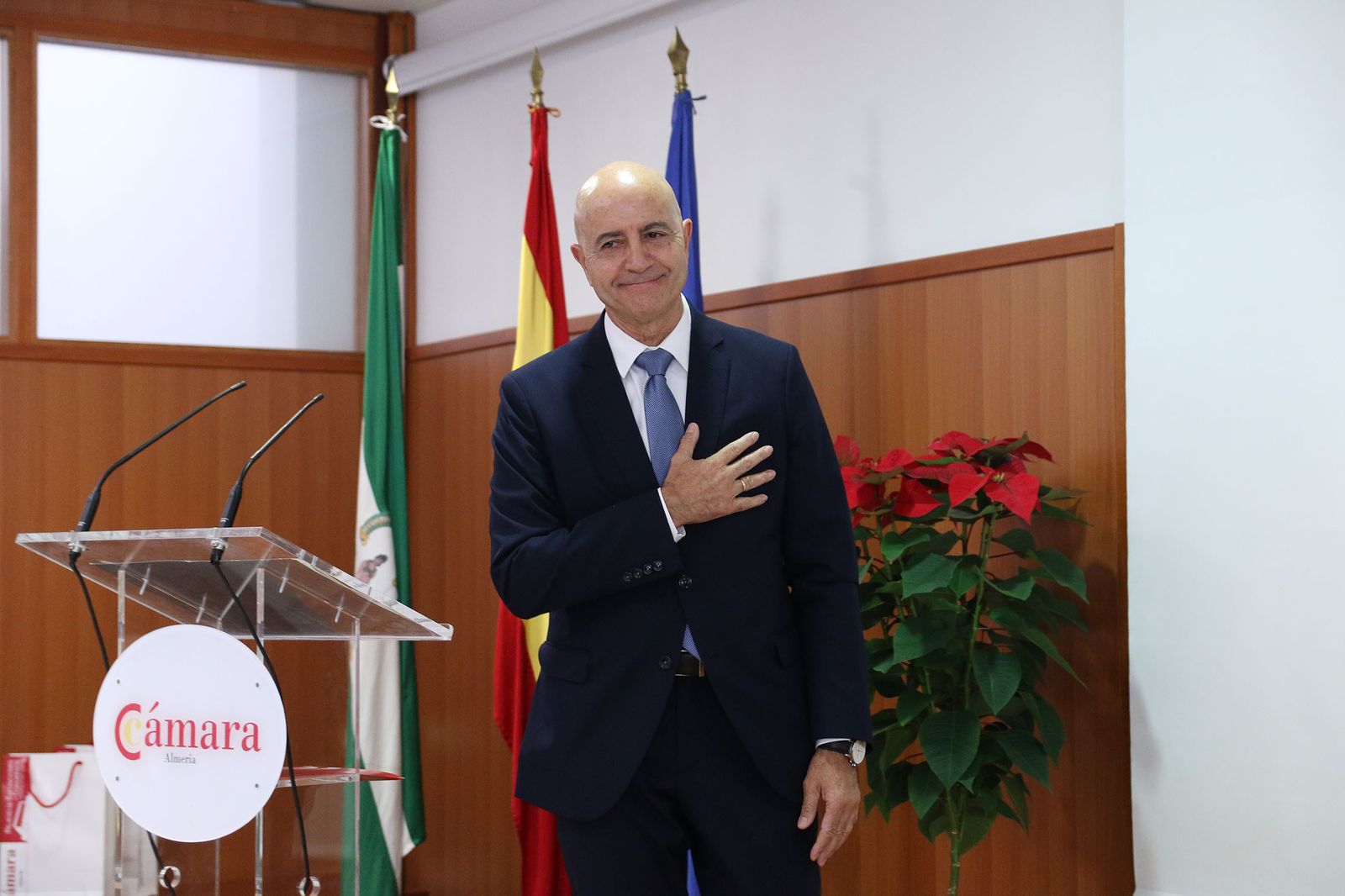 Fotogalería de la Medalla de Oro al Mérito Cameral a D. Diego Martínez Cano