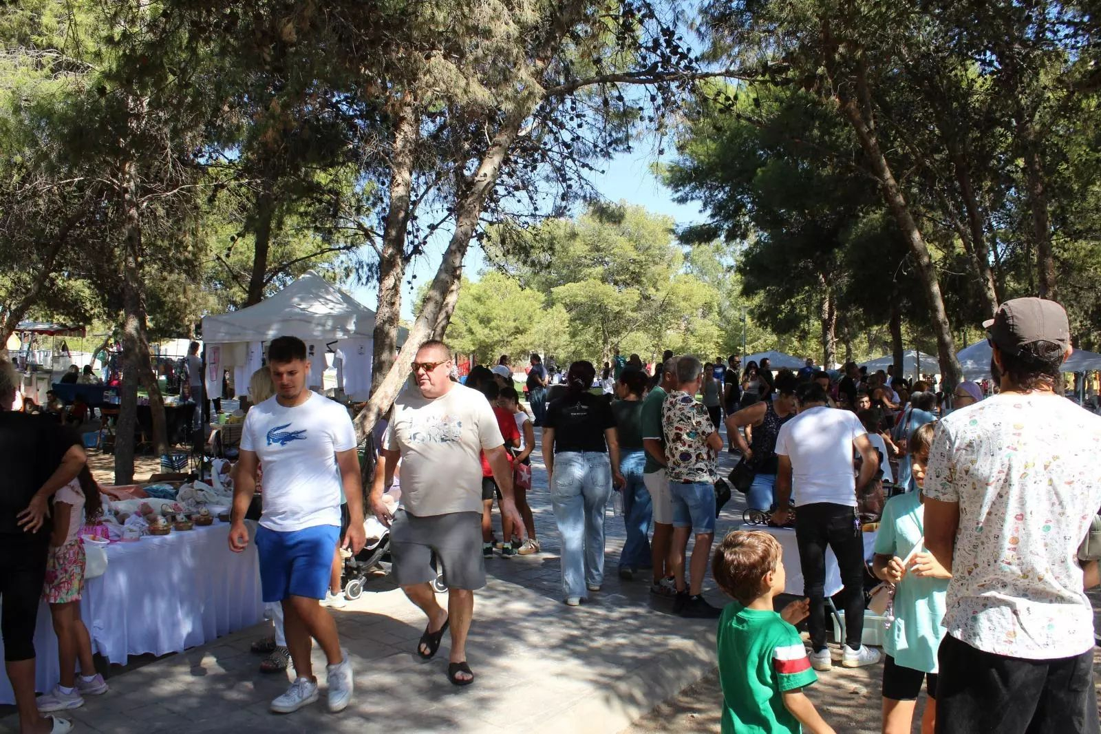 Imagen de la celebración del mercadillo artesanal del pasado mes de octubre.