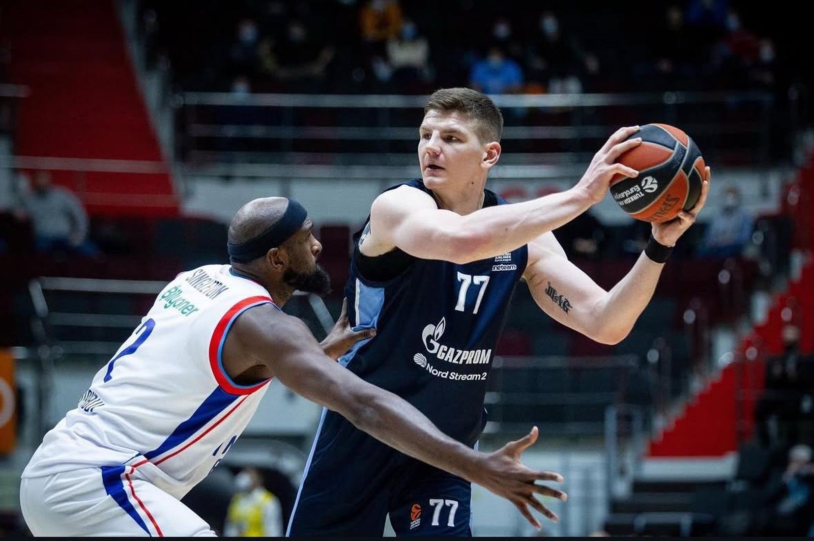 Gudaitis, durante su paso por Zenit.