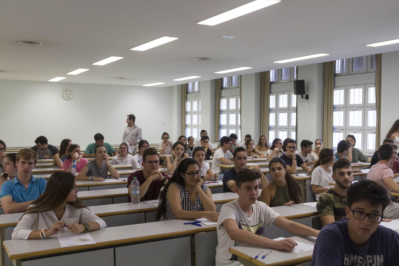 La primera jornada de Selectividad en Sevilla, en imágenes