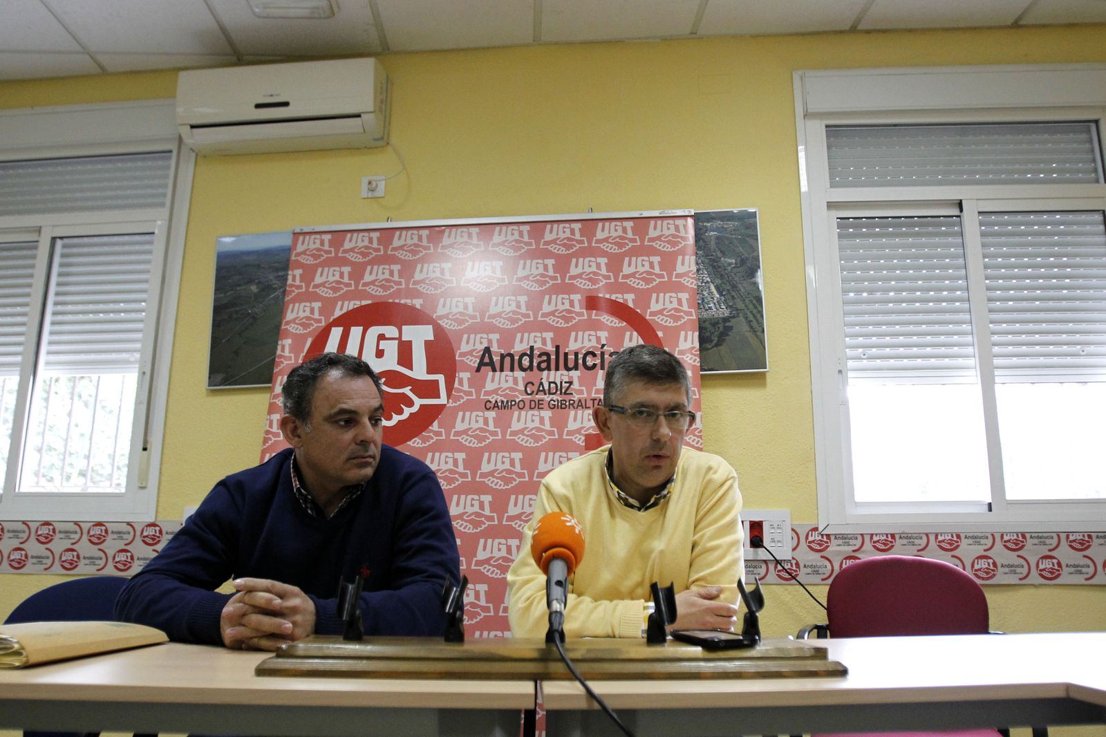 El algecireño José Manuel Rodríguez Saucedo (derecha), en una imagen de archivo.