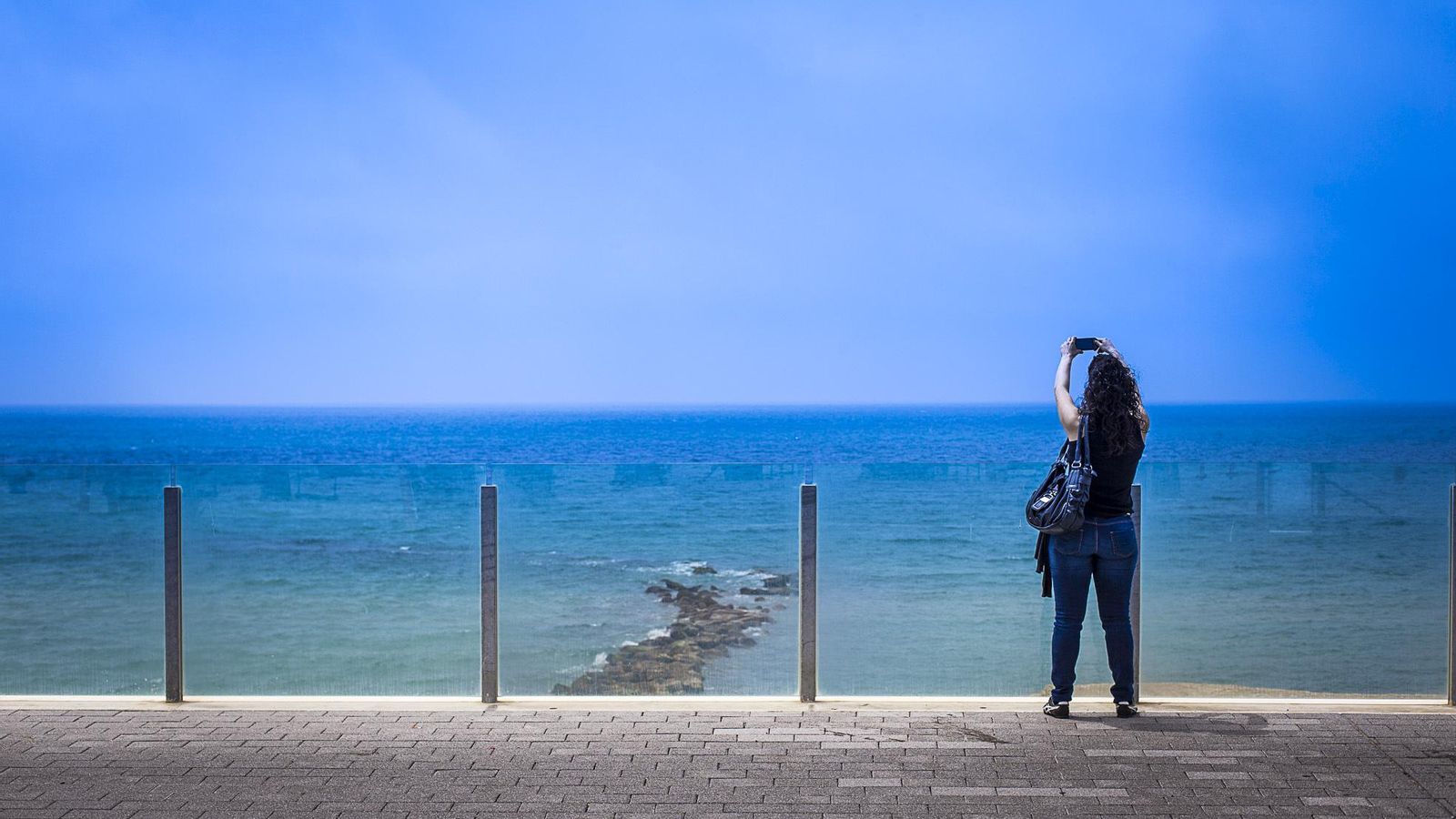 El mar, desde los miradores de Santa María del Mar