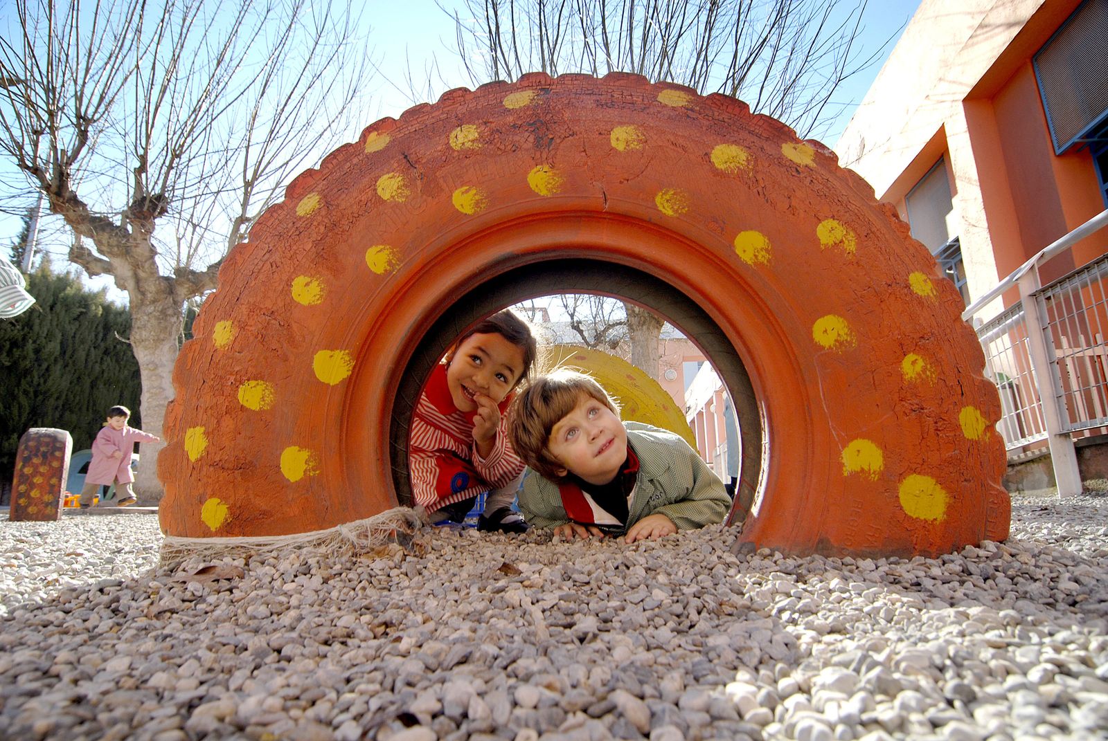 Imagen de archivo del patio de un centro de Infantil.