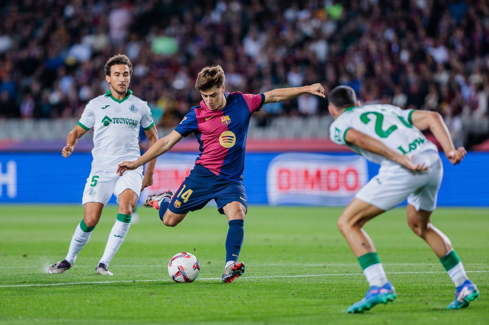 Las mejores fotos del Barcelona-Getafe