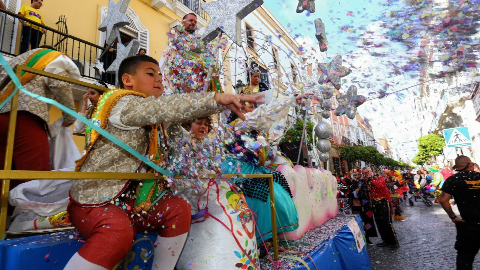 La carroza de las coquineras y coquineros.