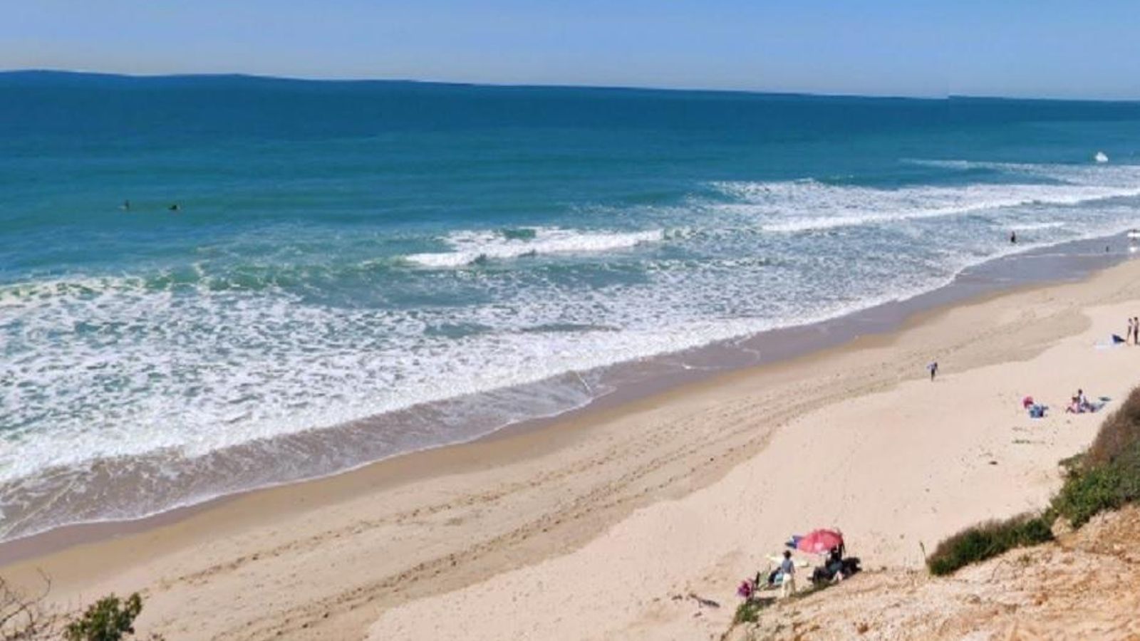 Playa del Puerco en Chiclana de la Frontera.