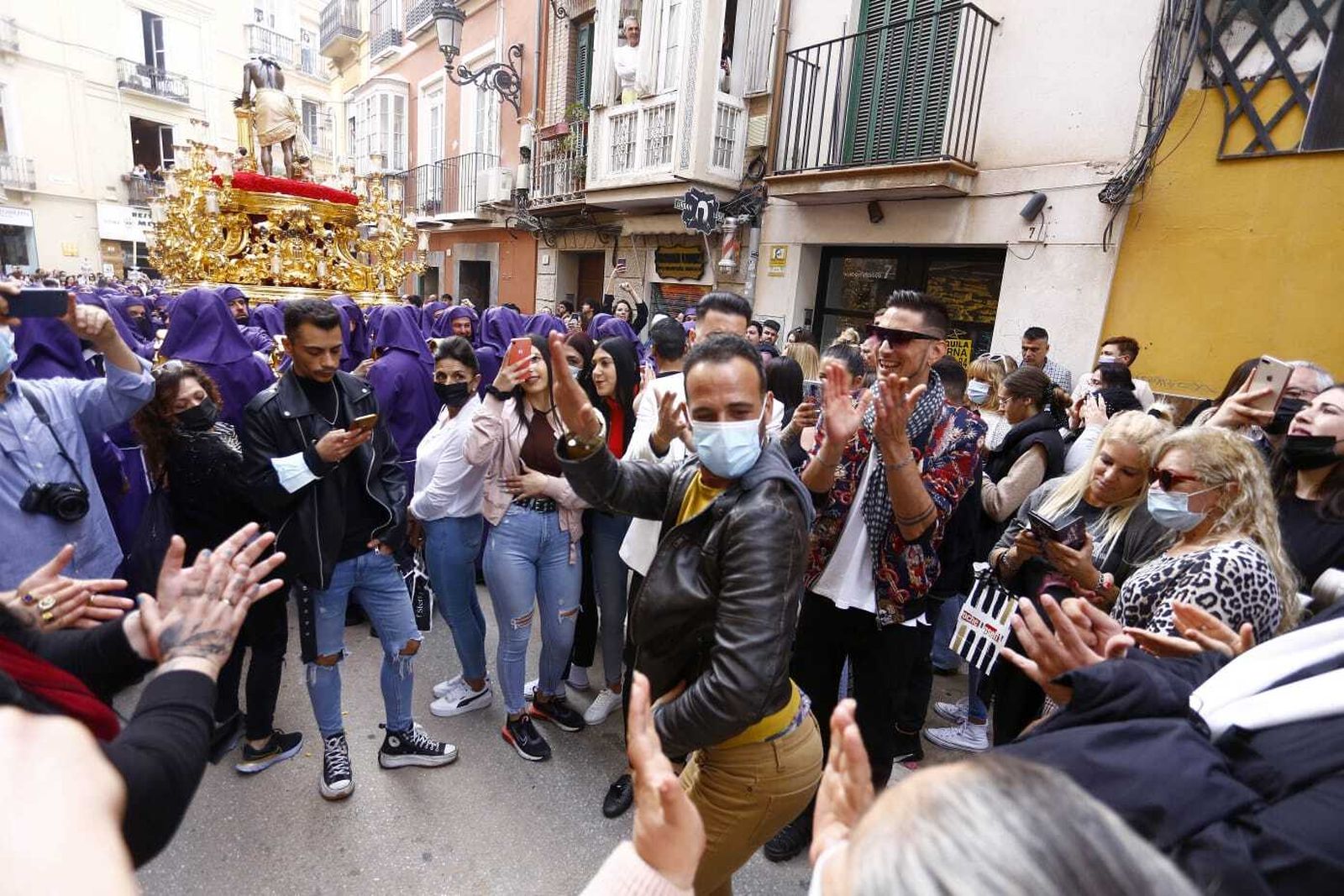 Las fotos de Gitanos, en el Lunes Santo de Málaga