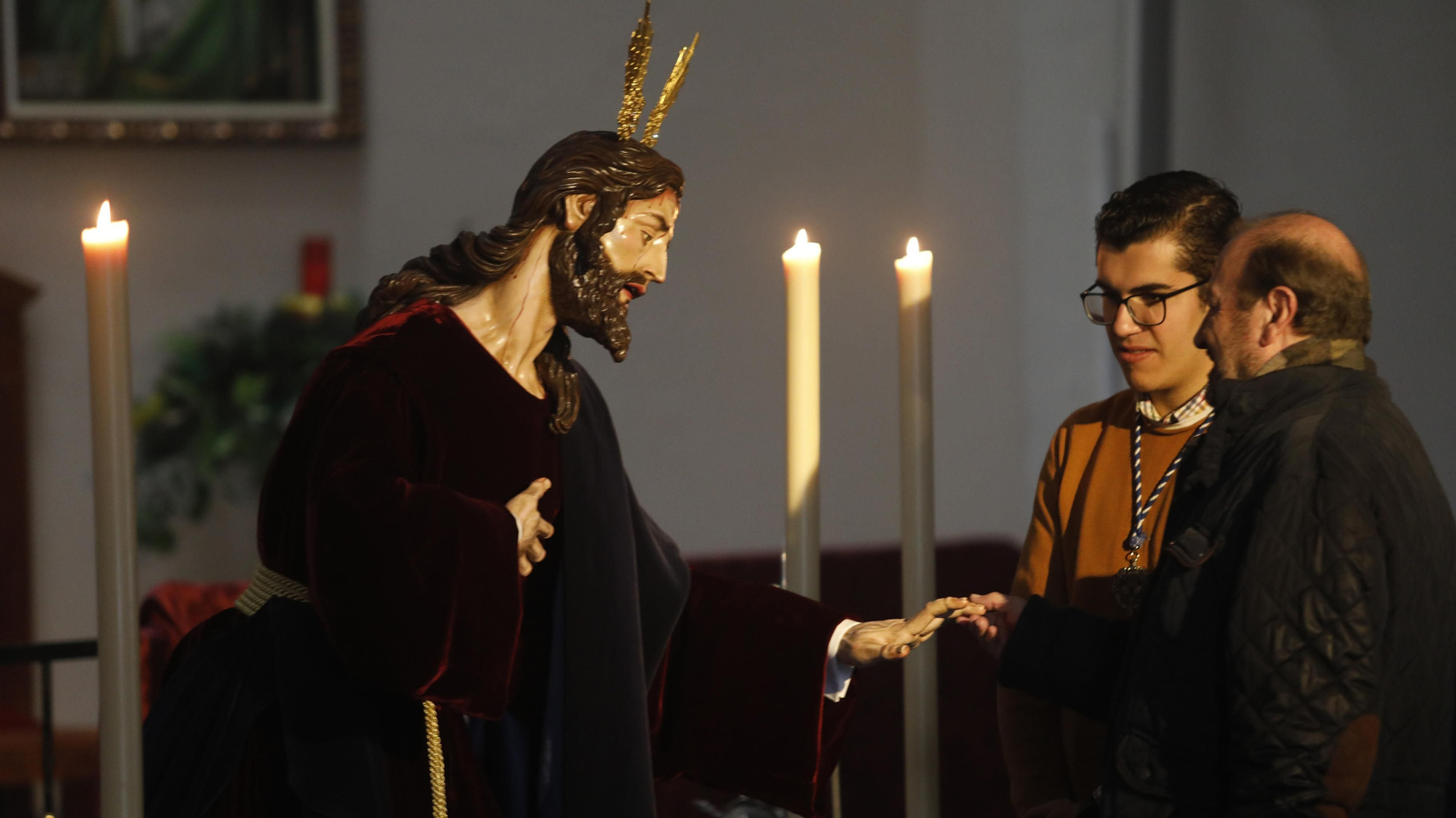 Besamano a la Oración en el Huerto en la Parroquia San José en La Línea