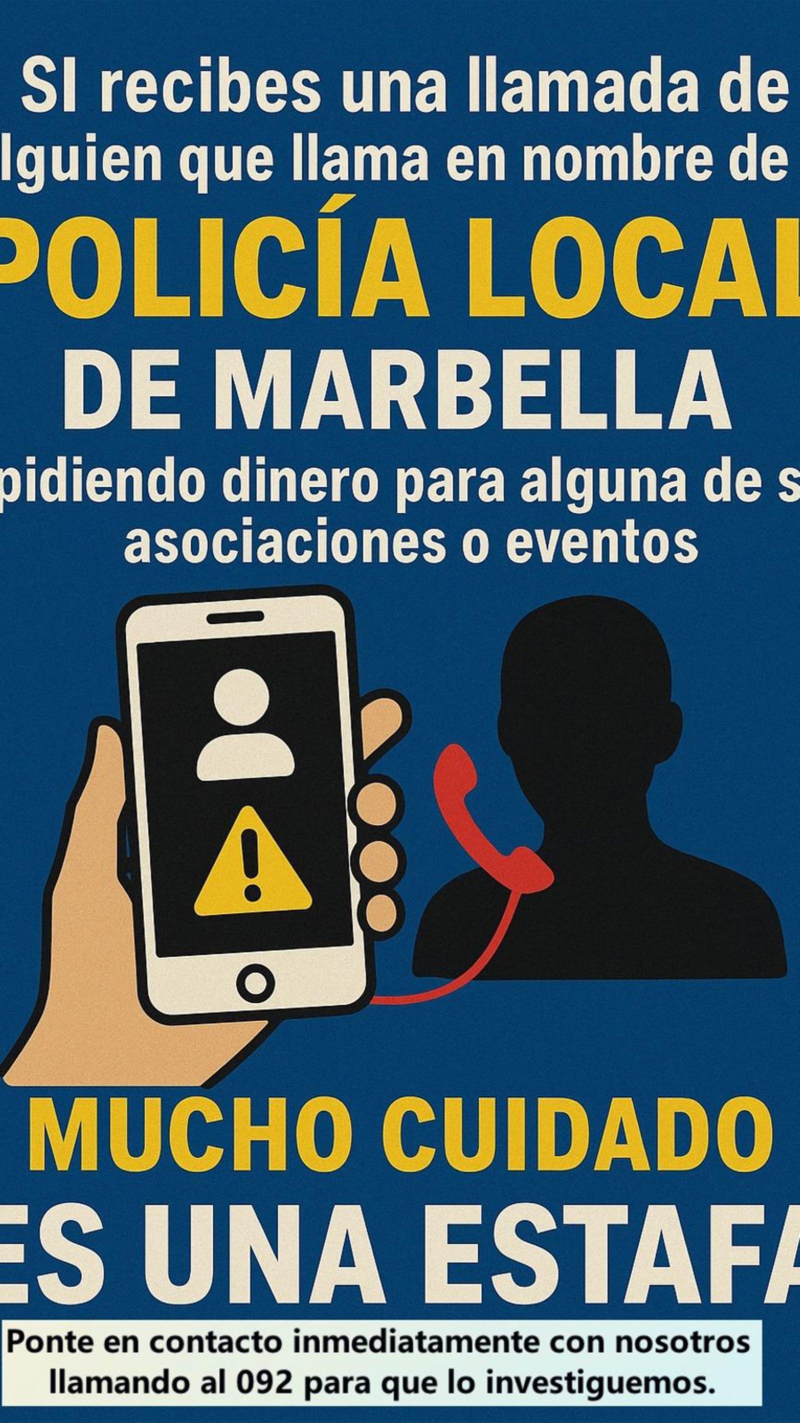 El aviso completo que ha difundido la Policía