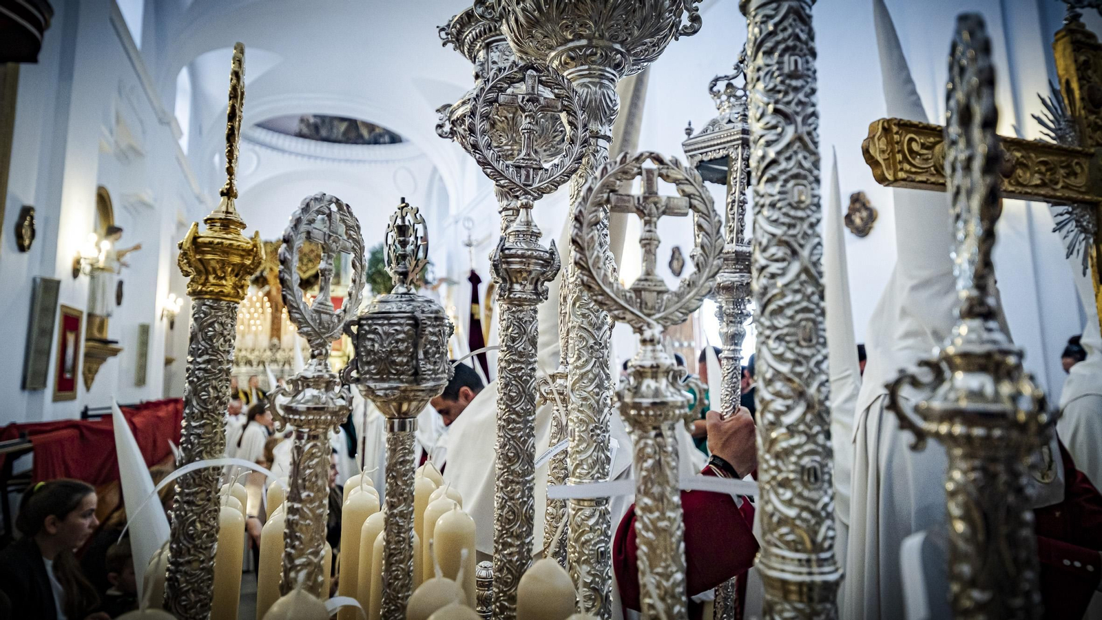 Imágenes de la salida de El Huerto en la Semana Santa de Cádiz 2025