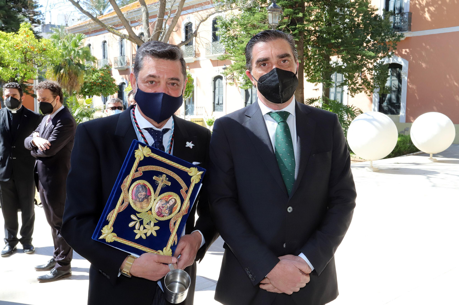 Imágenes del Pregón de la Semana Santa de Huelva 2021 de Eduardo Sugrañes