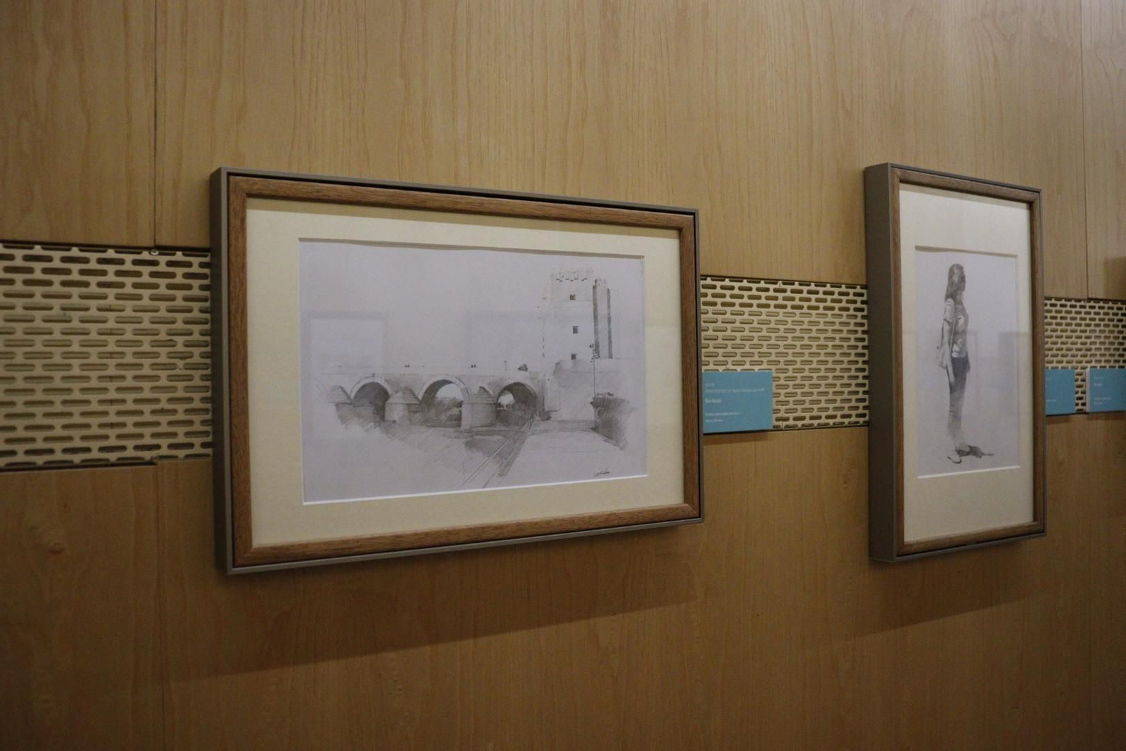 La exposición 'Dibujos preparatorios. Paisajes y Figuras' del Museo de Bellas Artes, en imágenes