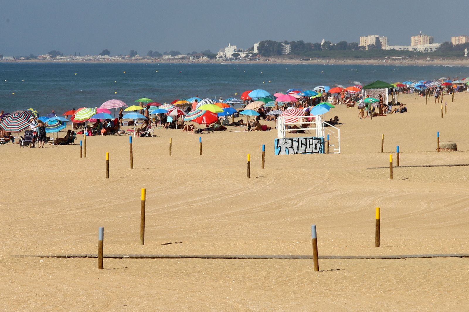 Vista de la playa de La Antilla.