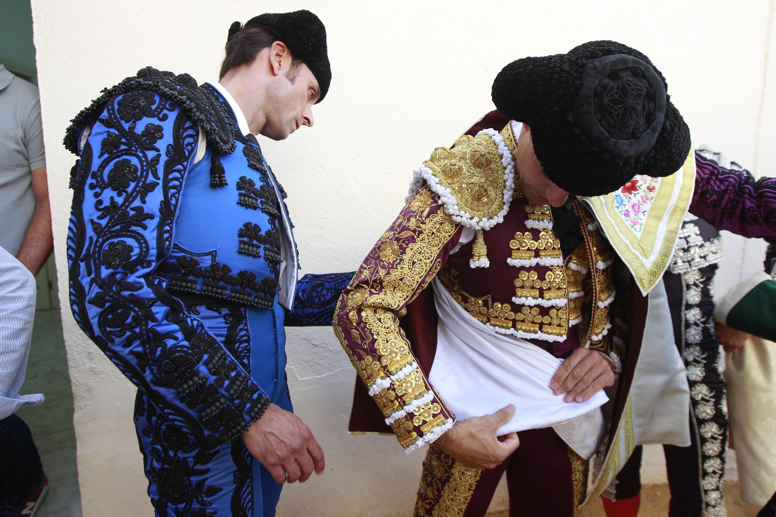 Imágenes de la corrida de toros de la Feria de Vera, con Morante de la Puebla, Emilio de Justo y Pablo Aguado