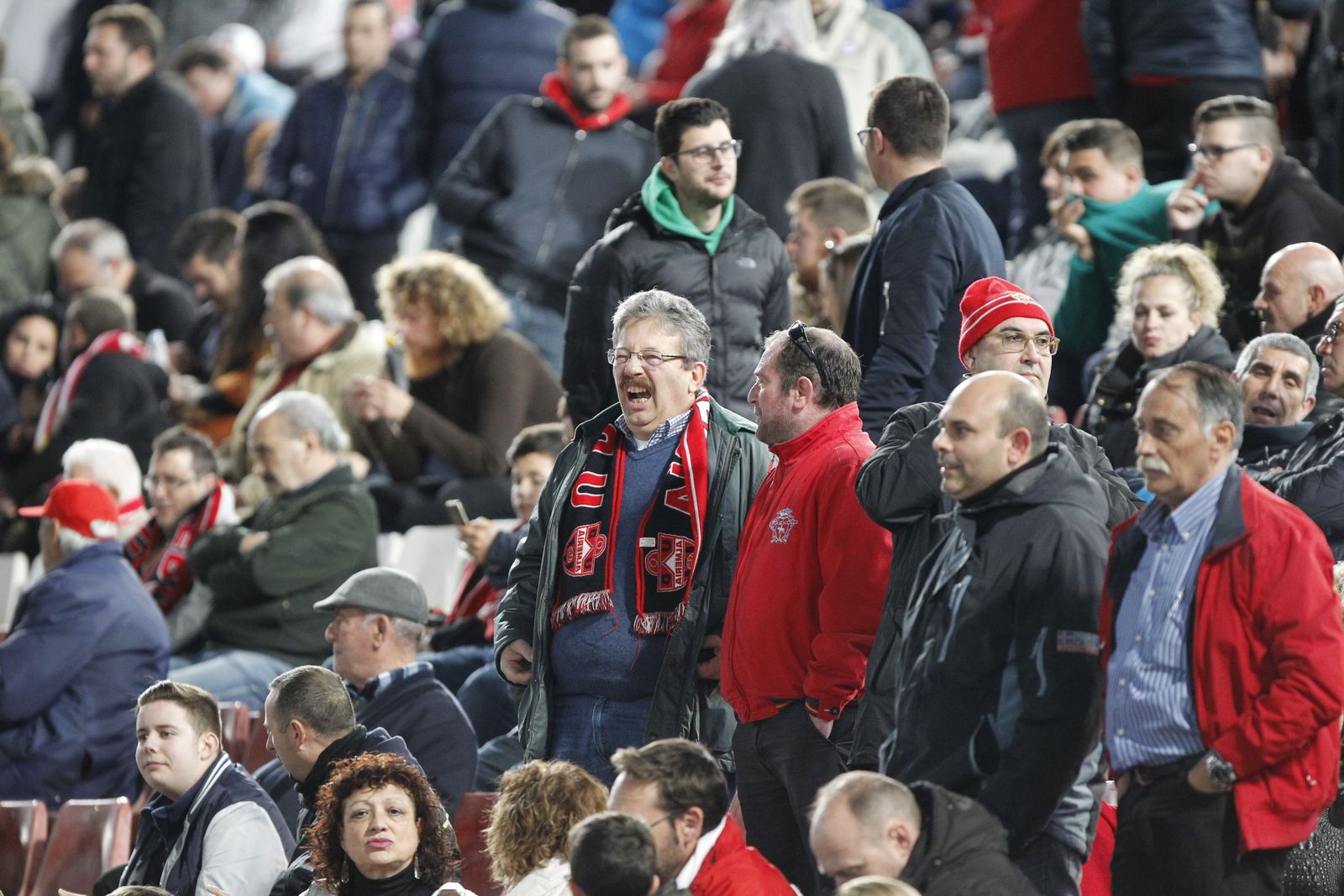Las imágenes del UD Almería-Real Oviedo