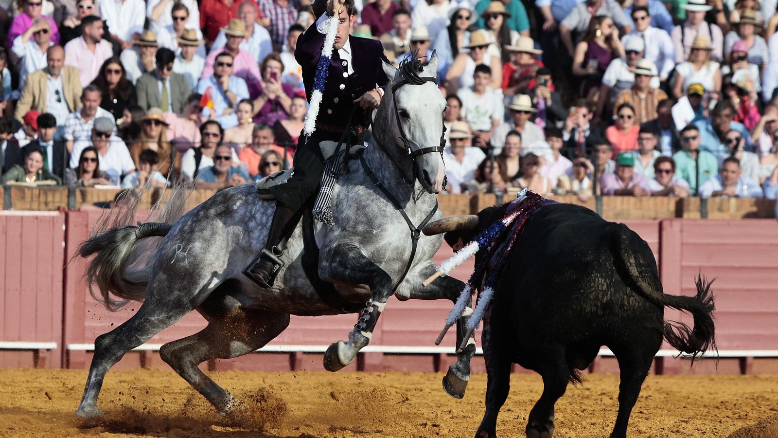 La corrida, de alguna forma, escenificaba la rivalidad con Guillermo Hermoso.