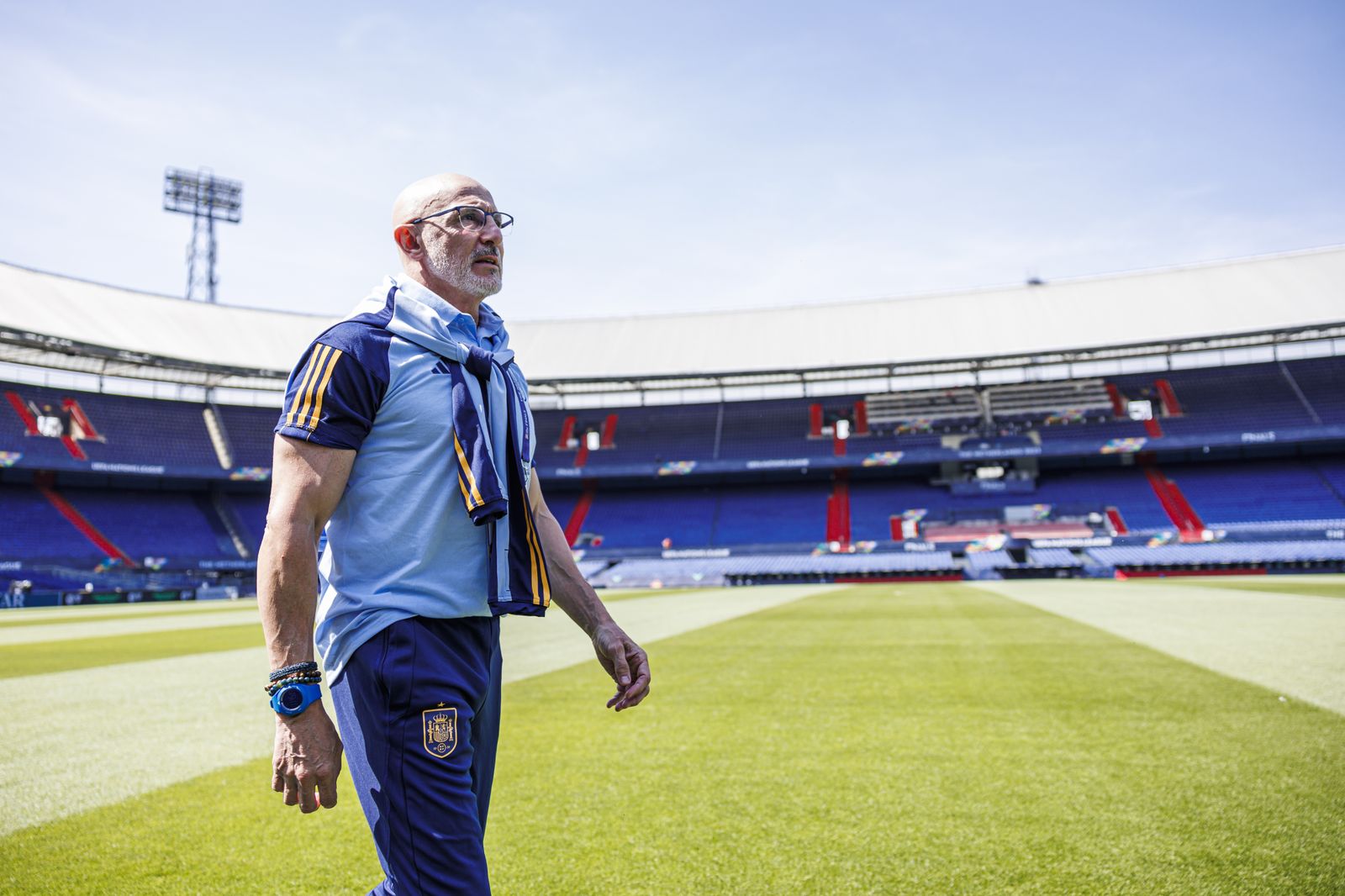 Las fotos de la selección antes de la final de la Liga de Naciones