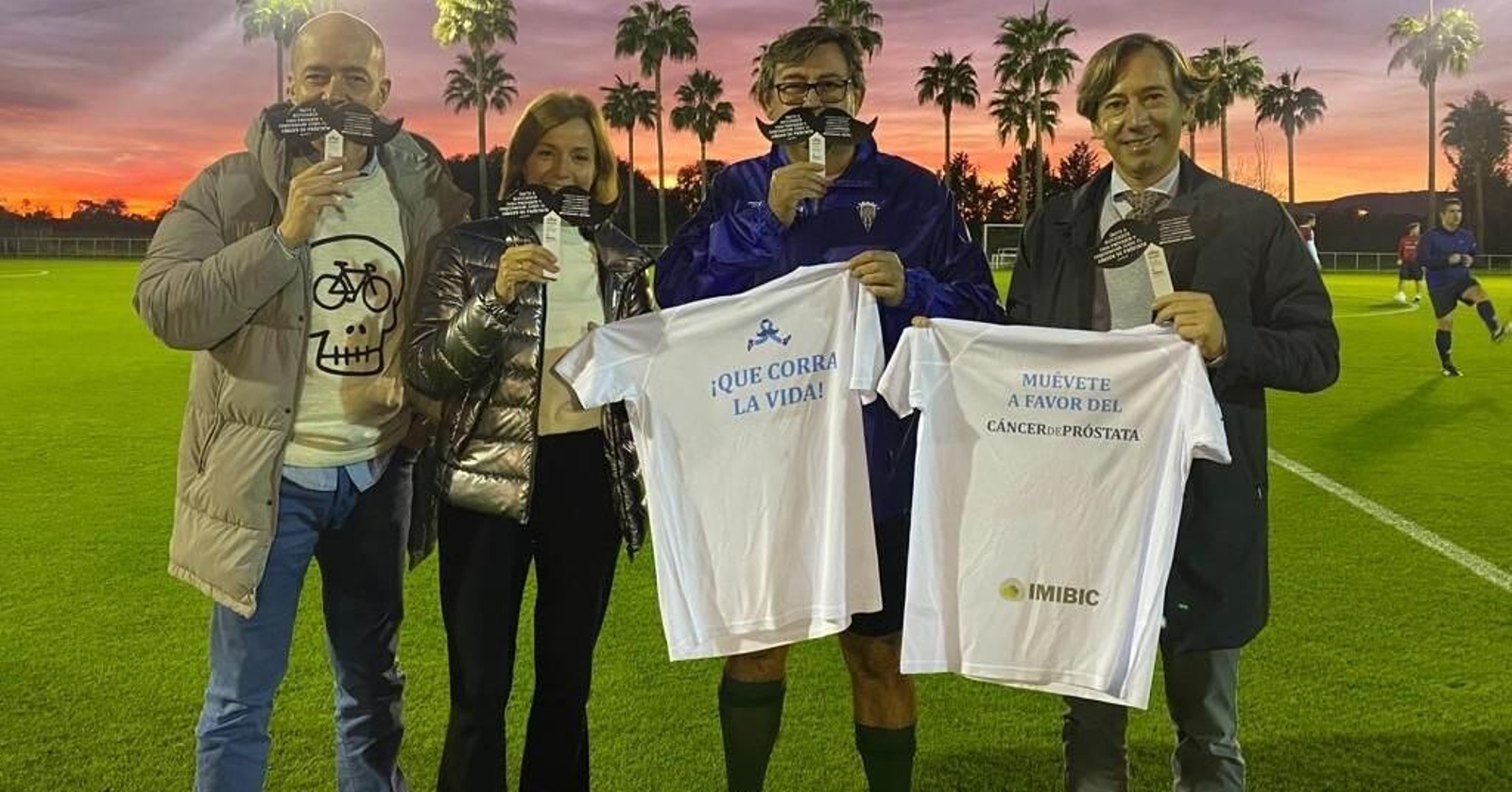 Partido entre profesionales del Imibic y del Reina Sofía con el Córdoba CF. Partido entre profesionales del Imibic y del Reina Sofía con el Córdoba CF.