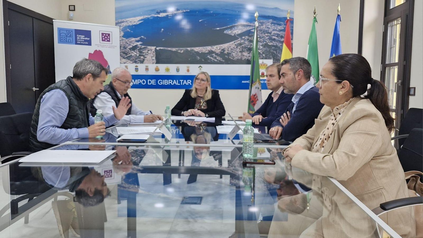Reunión de Arcgisa este martes.