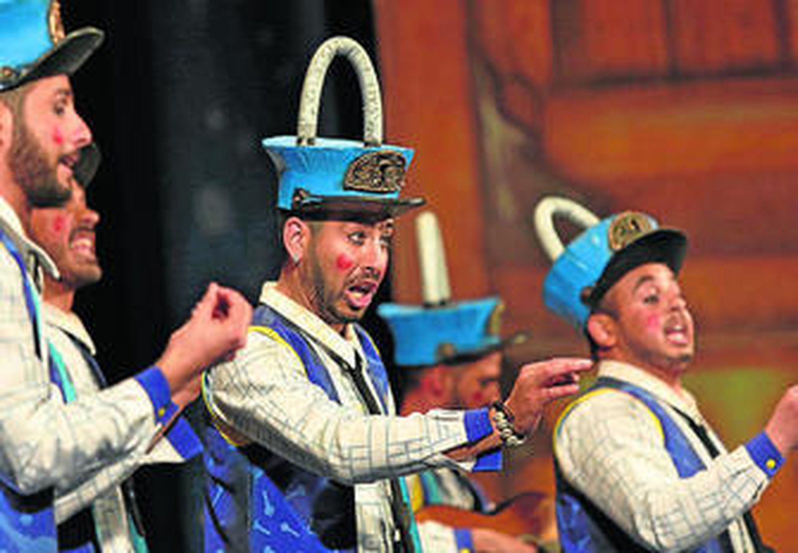 'Los serenissimos', chirigota de Chiclana que debuta en una final.