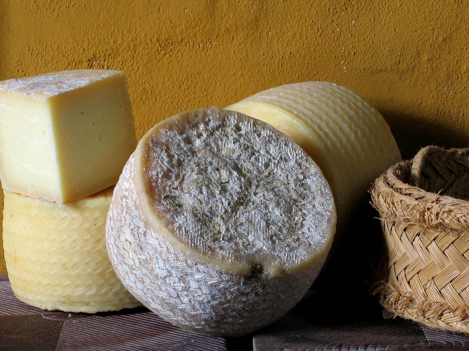 Una muestra de quesos de la Sierra.