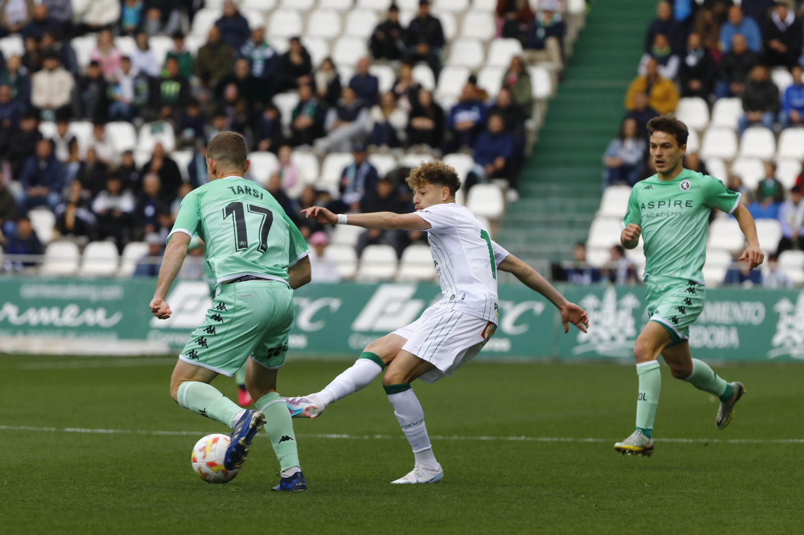 La victoria del Córdoba CF ante la Cultural Leonesa, en imágenes