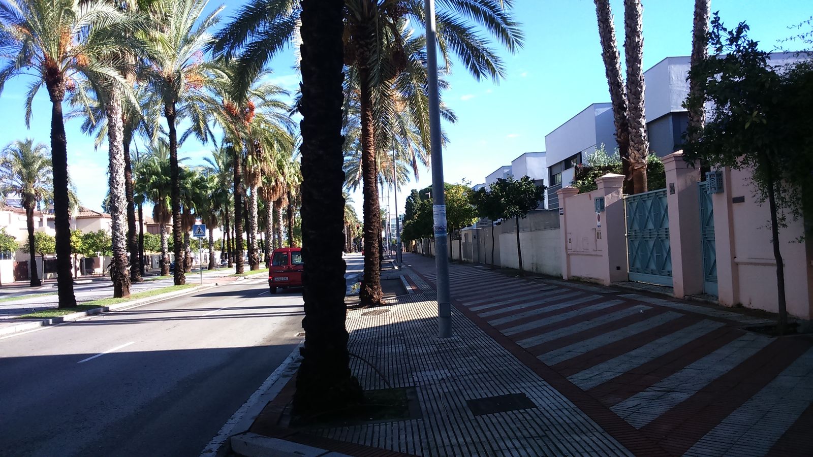 Imagen del grupo de viviendas donde el miércoles hubo dos robos.