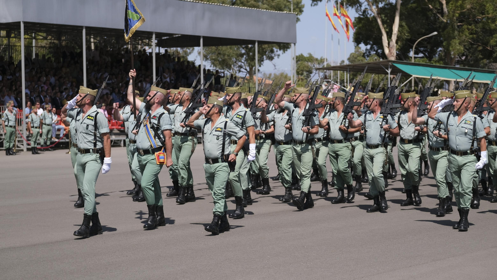 Imágenes del 102 aniversario de La Legión en Almería