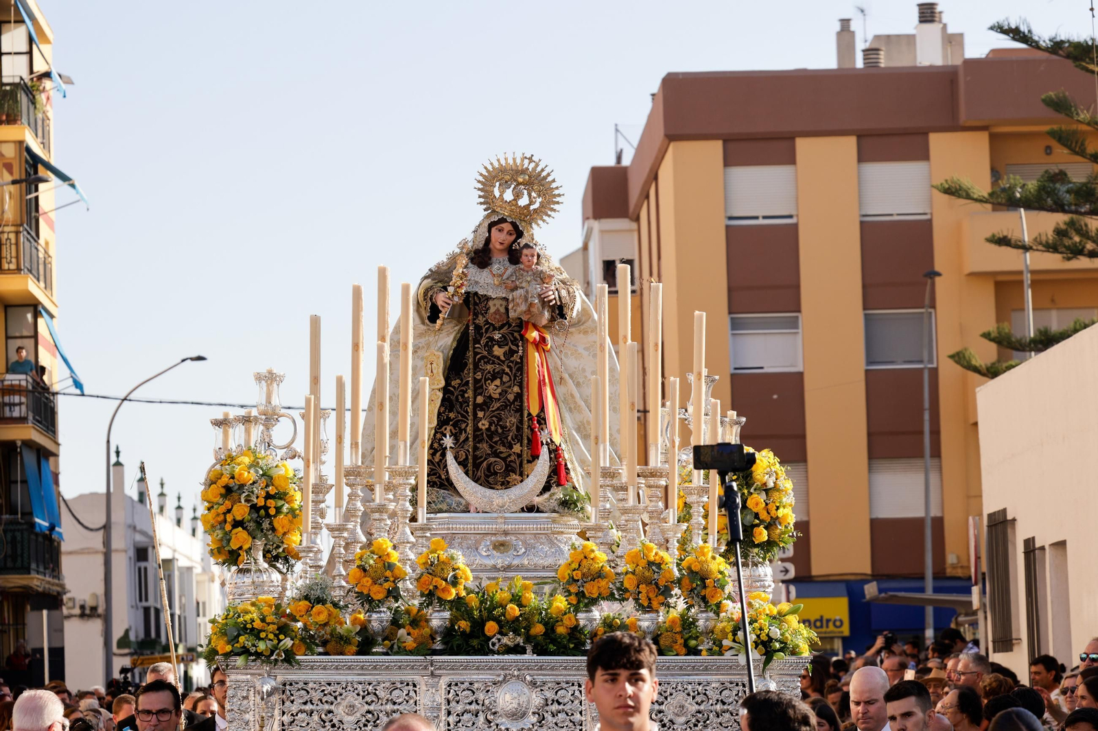 Las imágenes de la procesión de la Virgen del Carmen en El Puerto