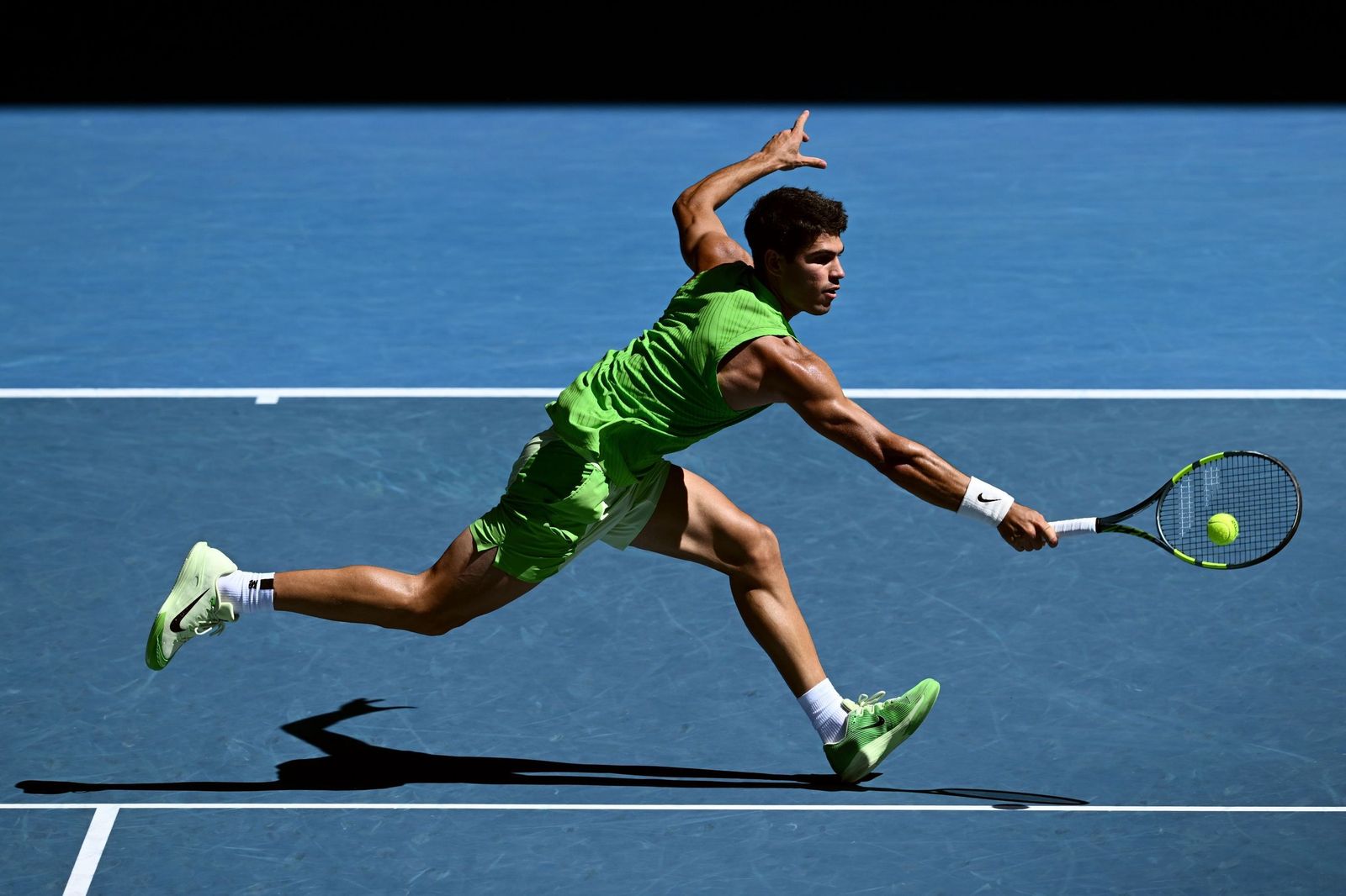 Las fotos del triunfo de Alcaraz en Australia