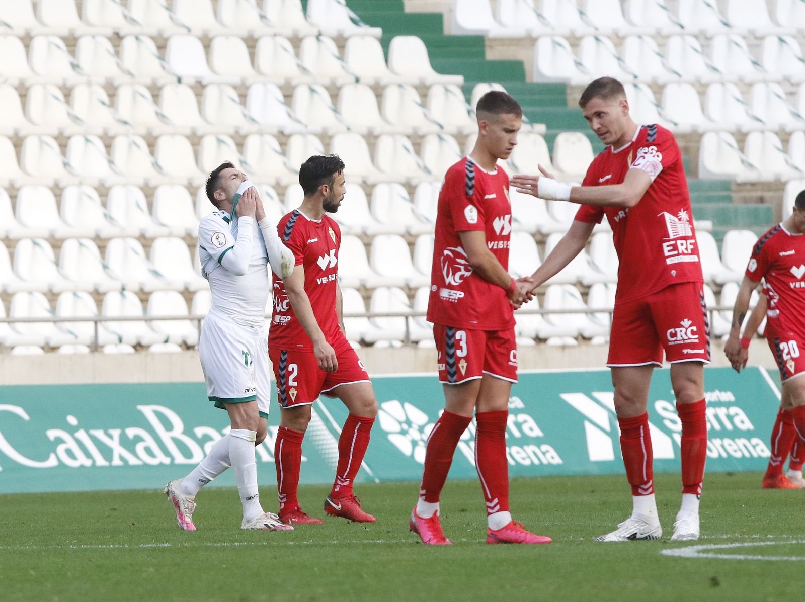 Las fotografías del empate entre el Córdoba CF y el Real Murcia