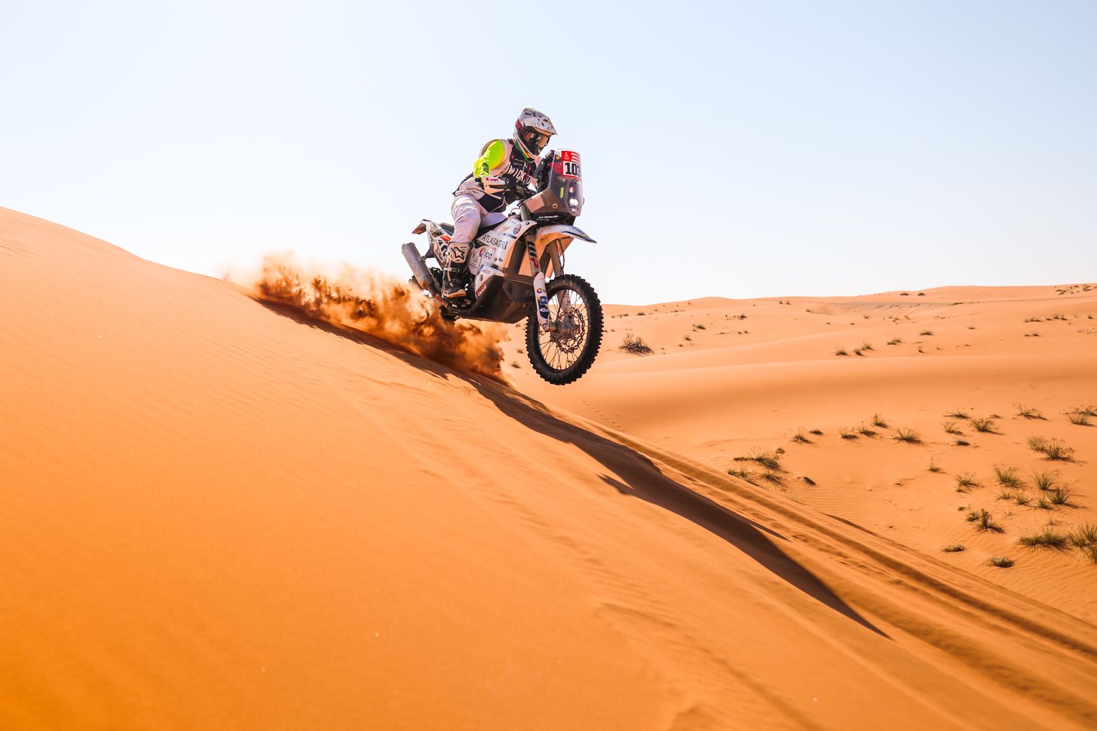 Las espectaculares imágenes del Dakar por las dunas